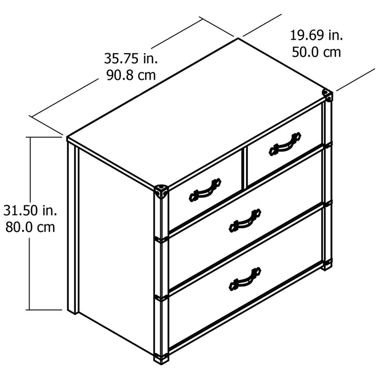 Nova 4 online drawer dresser